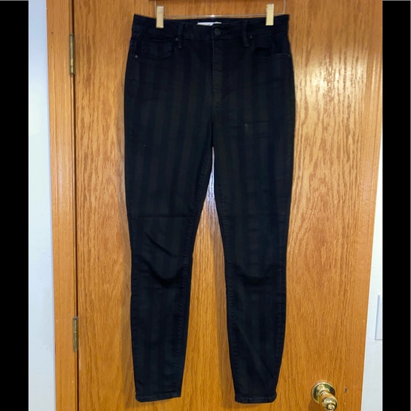 Black striped jeans - 29 - Picture 3 of 4